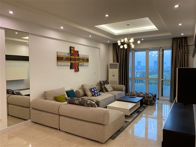 Gorgerous fully furnished 3 bedroom apartment for rent in P2 building Ciputra Hanoi