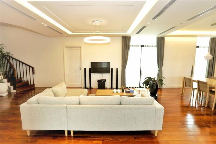 Duplex - 3 bedroom serviced apartment in Hoan Kiem with view to City