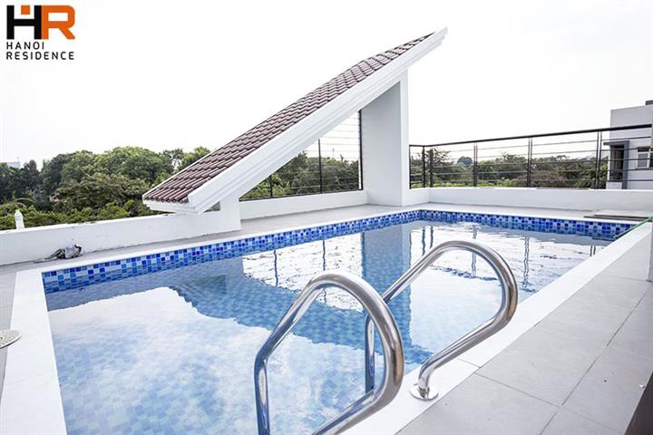 Corner Ciputra villa with swimming pool, yards, 5 beds & high quality furniture