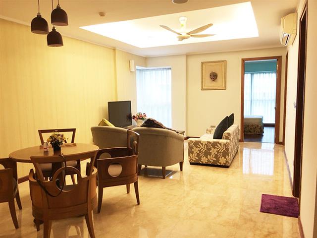 Apartment for rent in Ciputra, 3 bedrooms, nice furniture in the Link building