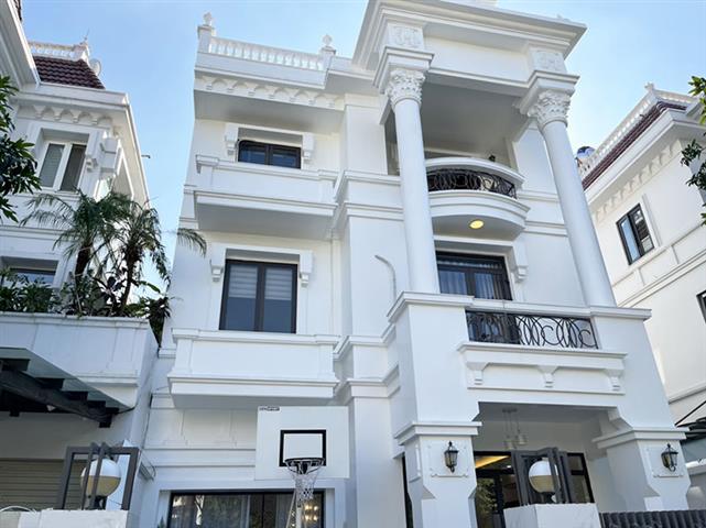 Villa for rent in Ciputra Hanoi, newly renovation in block T with 5 bedroom
