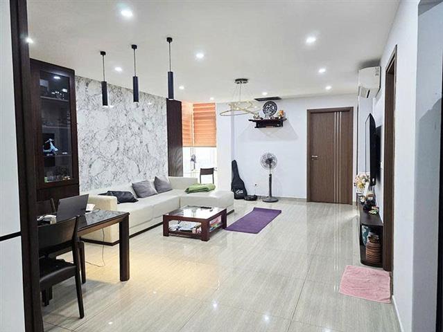 High floor 3 bedroom apartment for rent in L5 building in Ciputra Hanoi