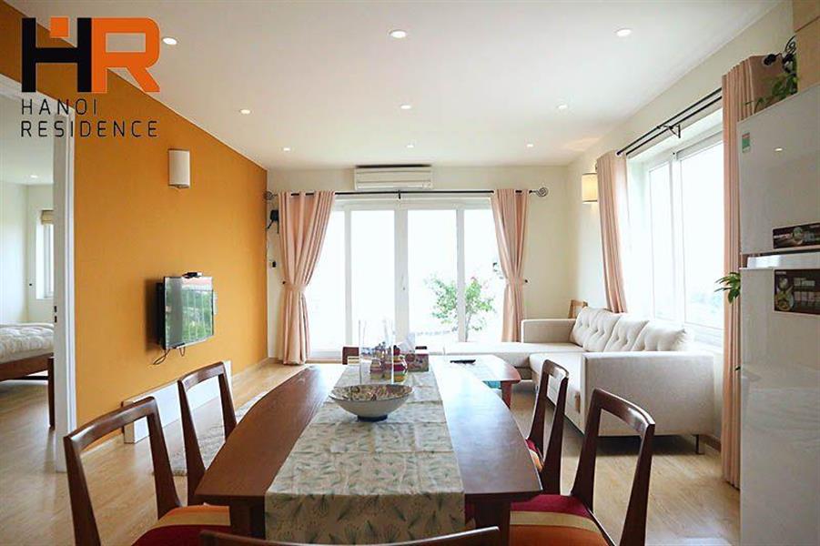 apartment for rent in hanoi 10 kitchen livingroom pic 2 result 53986