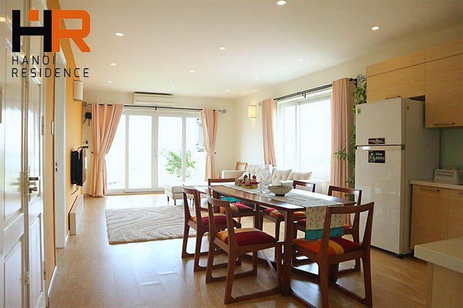 apartment for rent in hanoi 9 kitchen livingroom pic 1 result 95626
